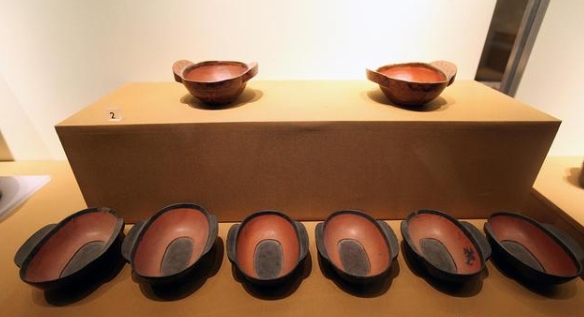 南京博物院所藏漆耳杯，在“分餐制”年代也被廣泛使用
